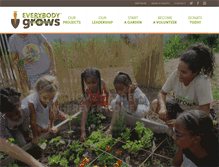 Tablet Screenshot of everybodygrows.org
